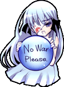 No War Please. Illustration by CHOCO