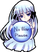 No War Please. Illustration by CHOCO